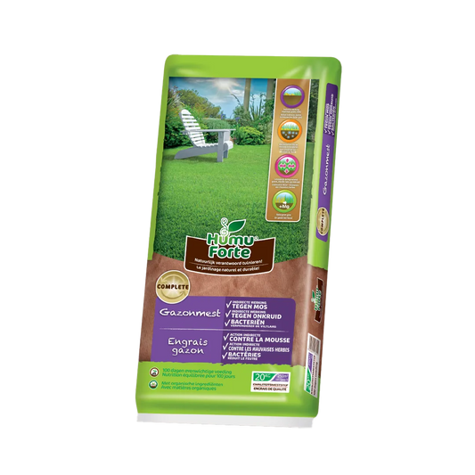 Humuforte® Gazonmest Complete – Langdurige Voeding en Mospreventie