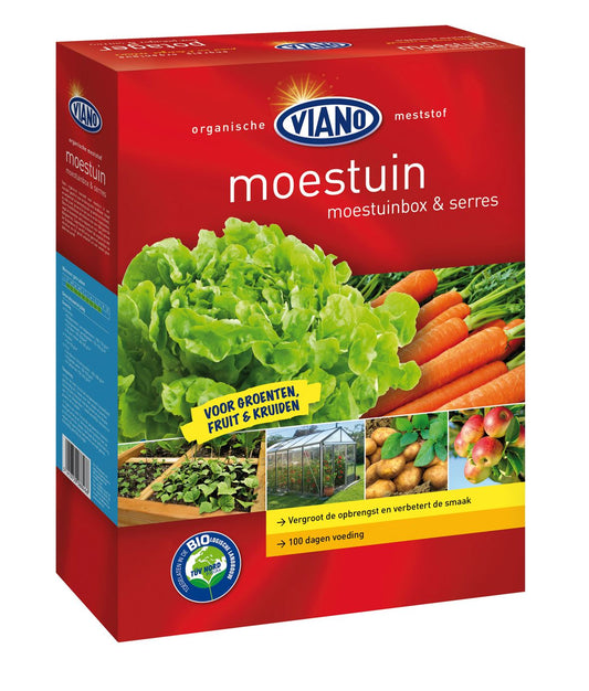 Viano Moestuin & Serre Meststof – 1,5 kg + 250 g Gratis