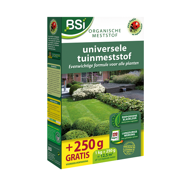 BSi - Bio Universele Tuinmeststof 1.25 kg