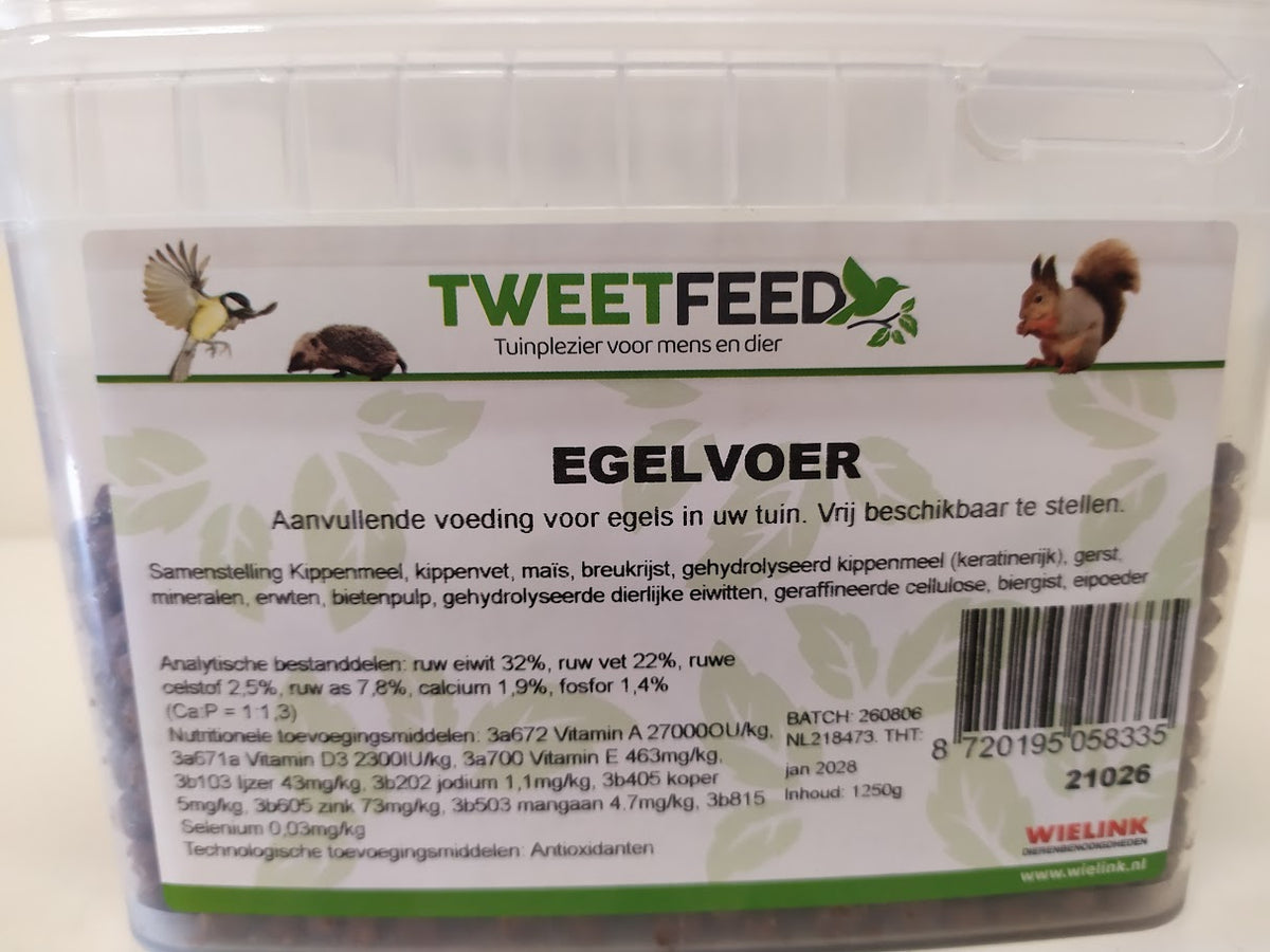 Egelvoer 1250g