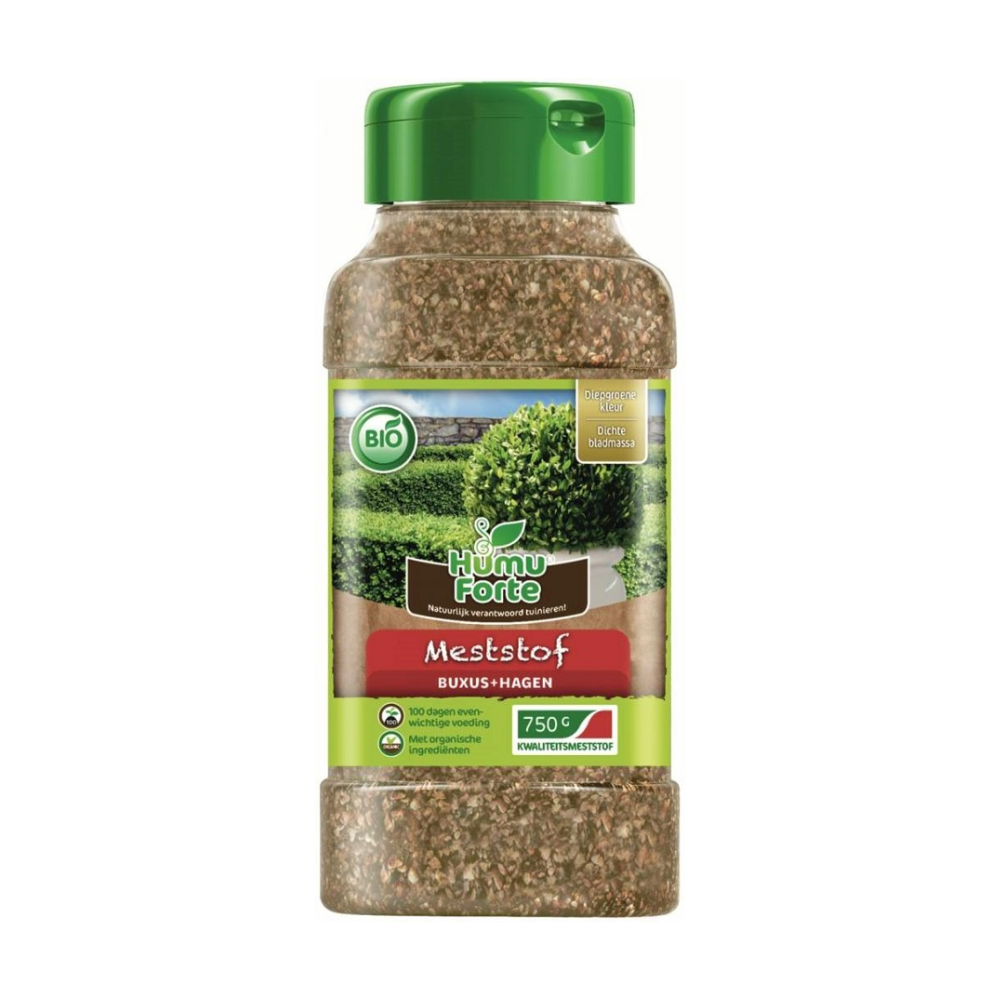 Humuforte® Meststof voor Buxus, Hagen en Coniferen - 750g