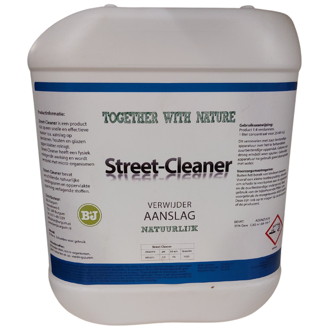 Ecologische Street Cleaner – 5 Liter - Groene Aanslag verwijderen