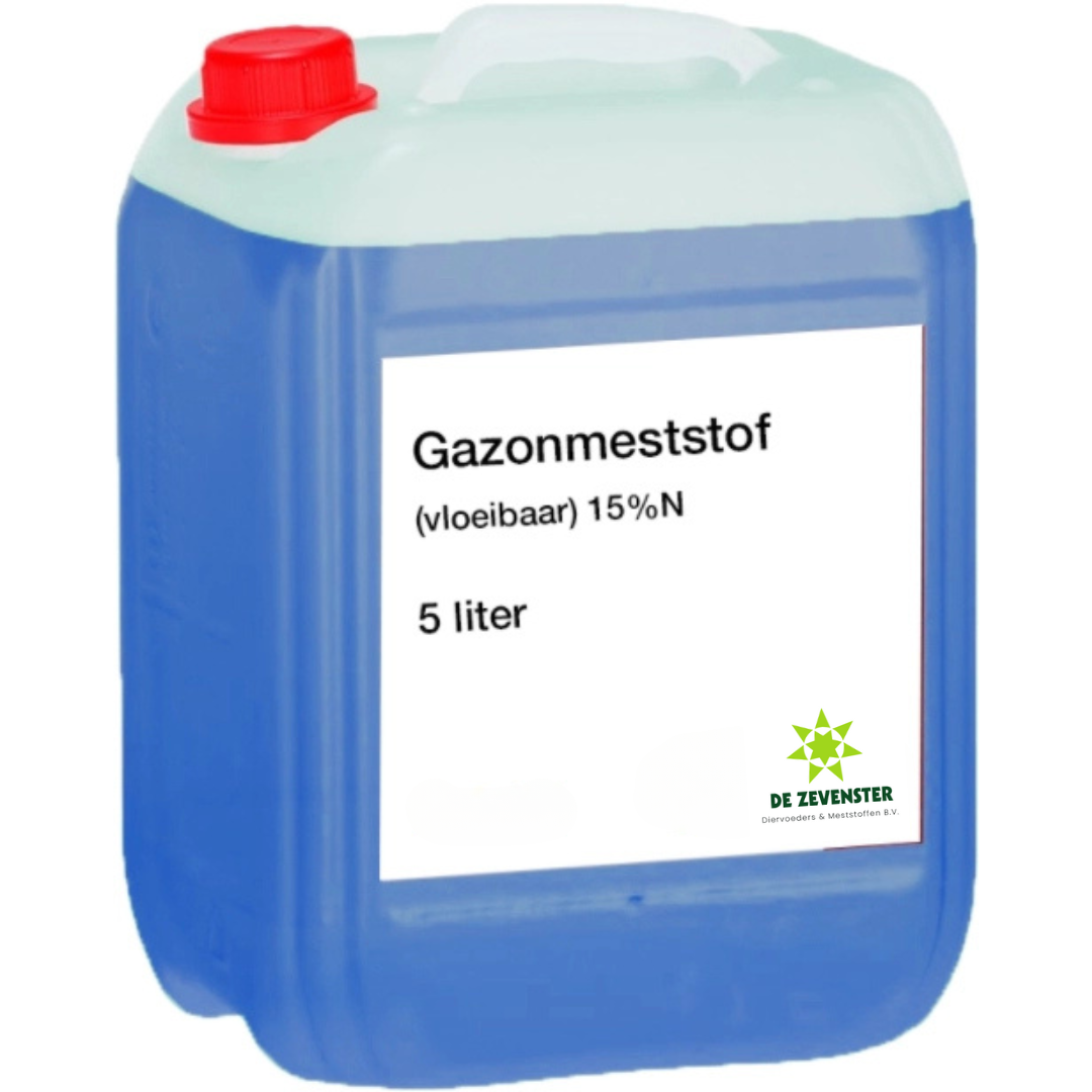 Gazonmeststof Vloeibaar 15% - 5 liter