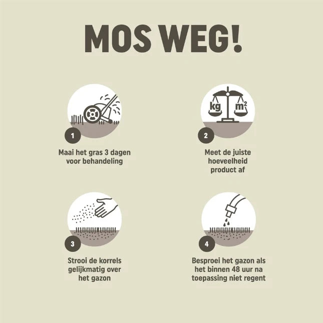 Pokon Mos Weg! 875g (25m²)