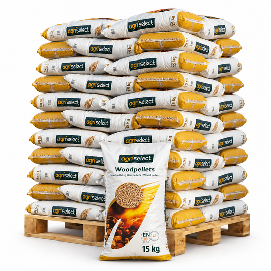 Agriselect ENplus A1 Virgin Wood houtpellets (Naaldhout)