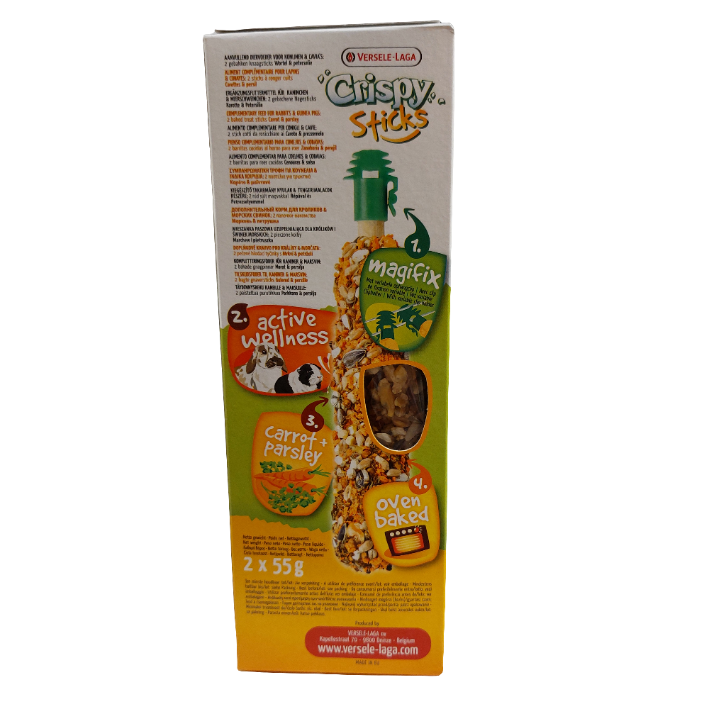 Versele-Laga Crispy Sticks Wortel & Peterselie 2 stuks