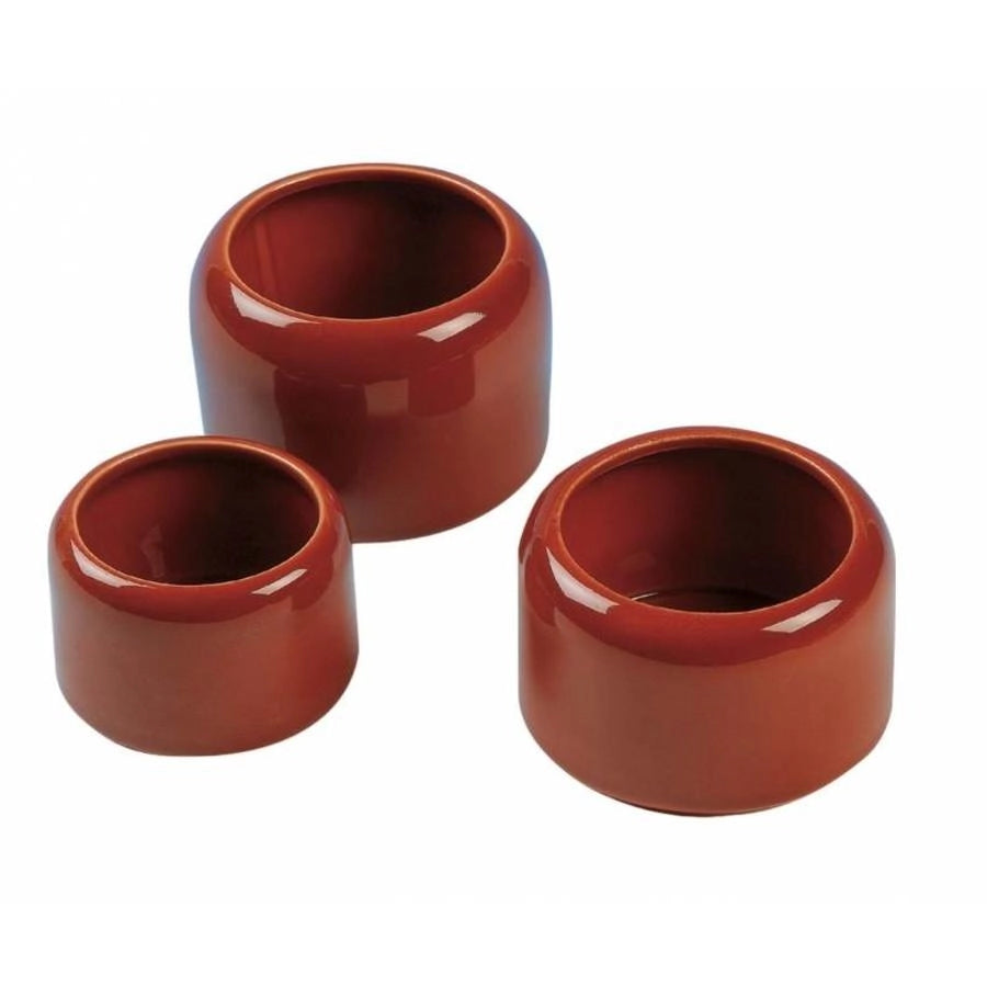 Vogel stenen drink- en voerbakje