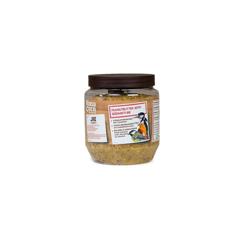 Konacorn Vogelpindakaas met Vogelzaden – 550 g