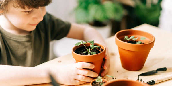 Begin april is hét moment om samen met kinderen de tuin in te gaan