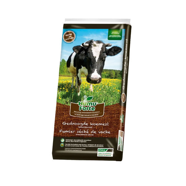 Humuforte® Gedroogde Koemest 25 kg