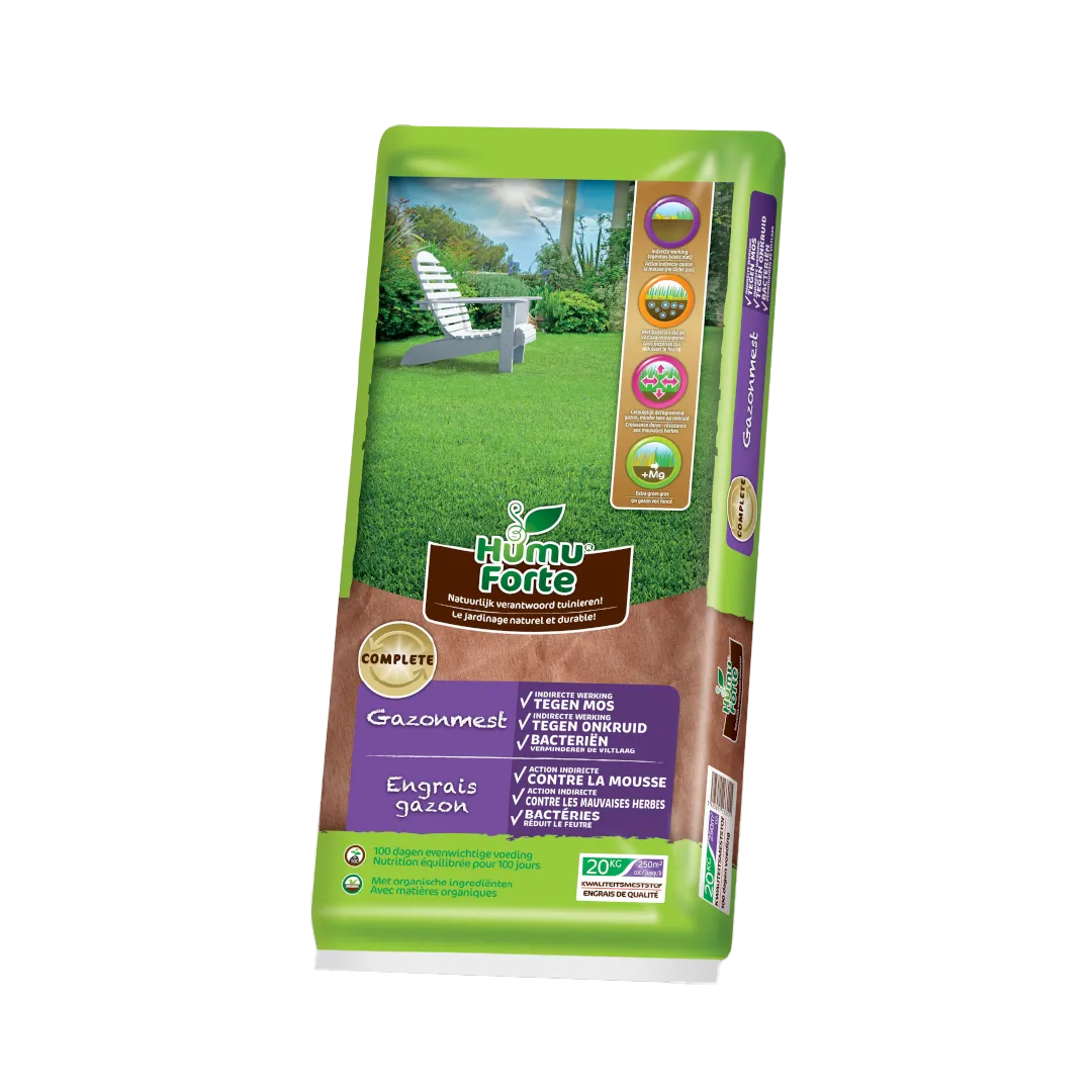 Humuforte® Gazonmest Complete – Langdurige Voeding en Mospreventie