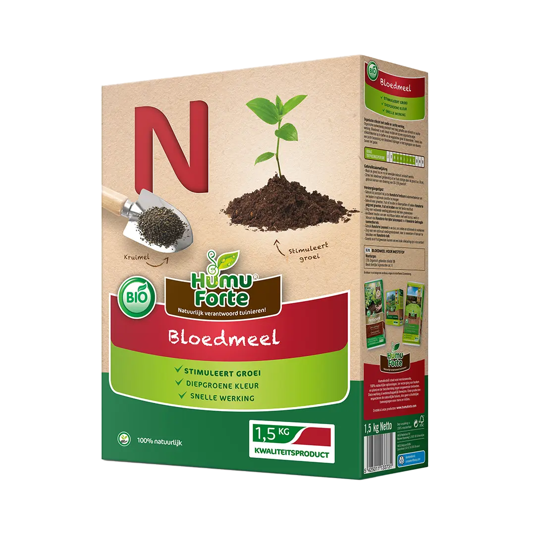 Humuforte® Bloedmeel – Organische Stikstofmeststof - 1,5kg