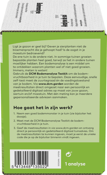 DCM Bodemanalyse Testkit