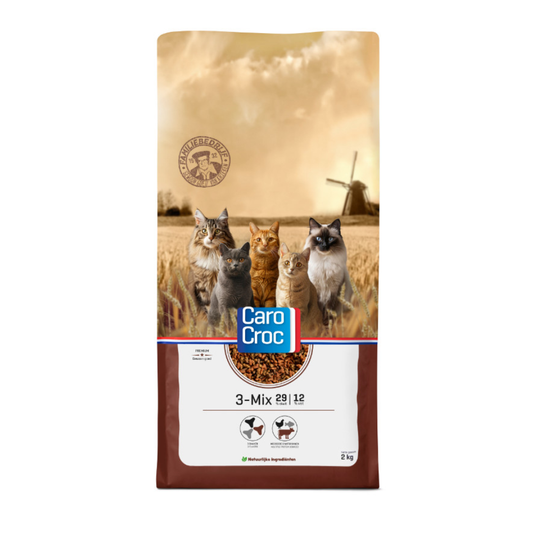 CaroCroc 29/12 – 3 Mix Kattenvoer
