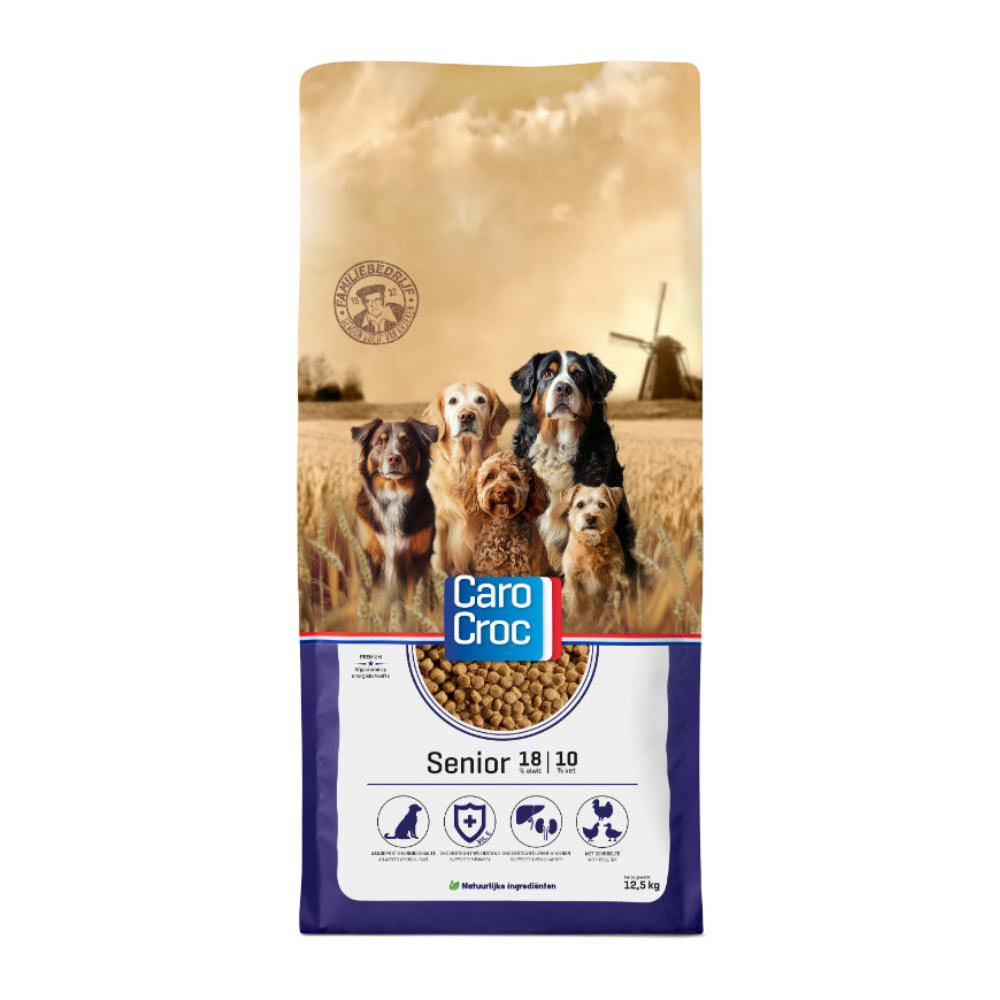 CaroCroc Senior 18/10 - Hondenbrokken