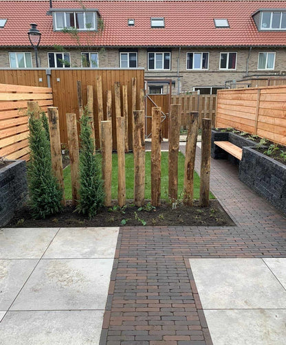 Robinia palen 8–10 cm x 180 cm gepunt