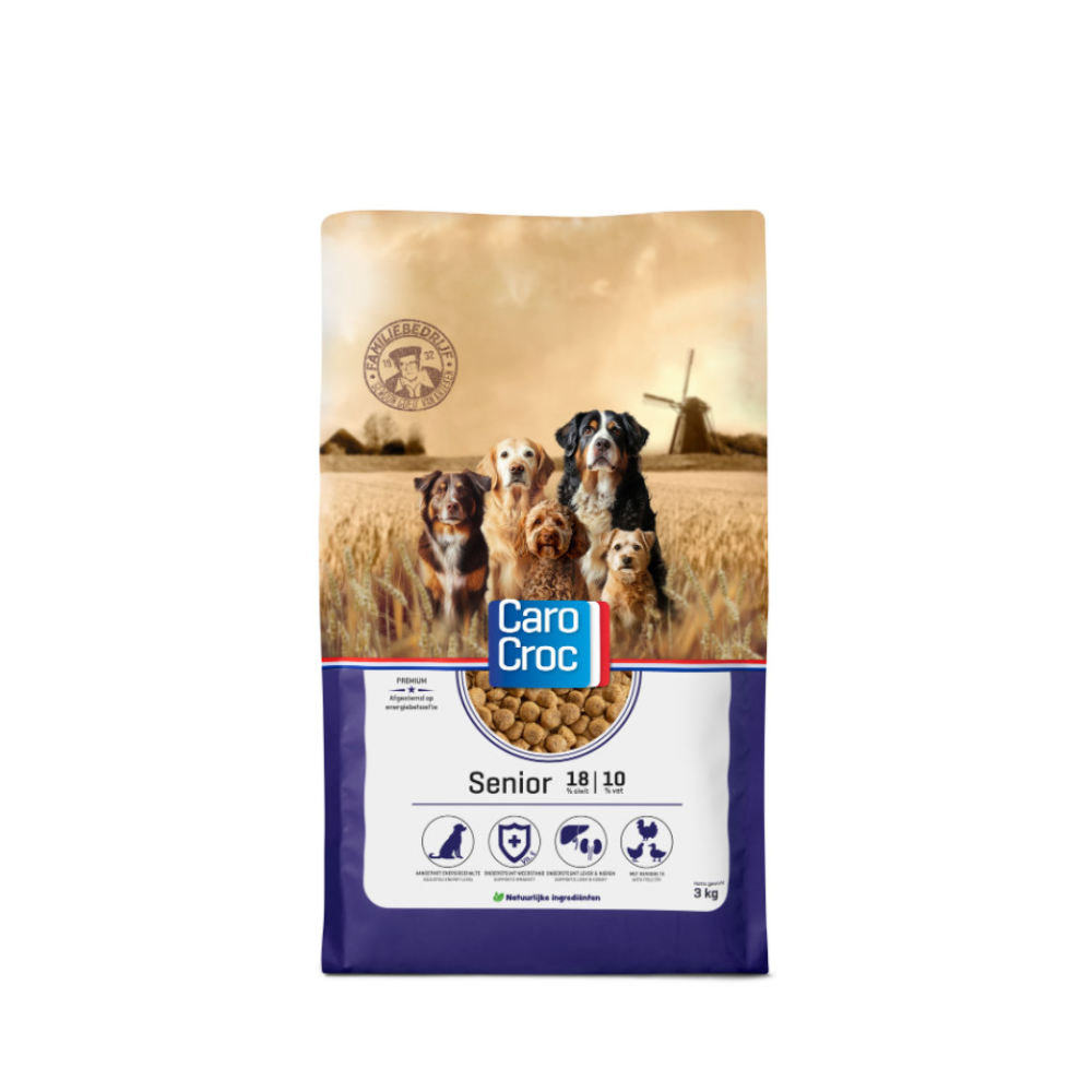 CaroCroc Senior 18/10 - Hondenbrokken