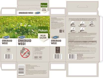 Pokon Onkruid Weg! 40 m2 = 800 gr