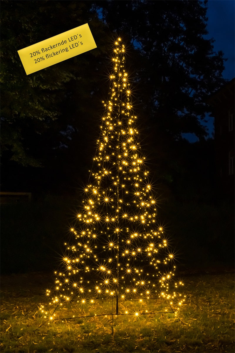Luxe led boom met 480 warm-witte Twinkle LED lampjes 3 meter