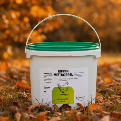 Kippenmestkorrel - Basisbemesting voor siertuin, gazon en moestuin