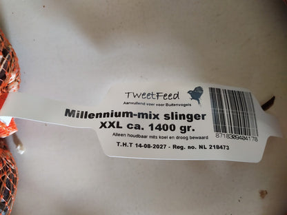 Tweetfeed mixslinger XXL 150 cm 1400g