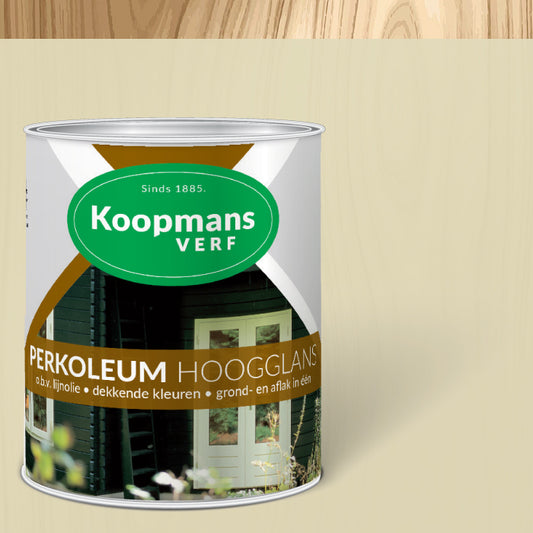 Koopmans Perkoleum Dekkend Hoogglans antiekwit KB 234 - 750ml