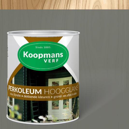Koopmans Perkoleum Dekkend Hoogglans Donkergrijs 305 - 750ml