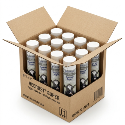 VeeRust Super huidspray voor runderen 600ML. REG NL 9307