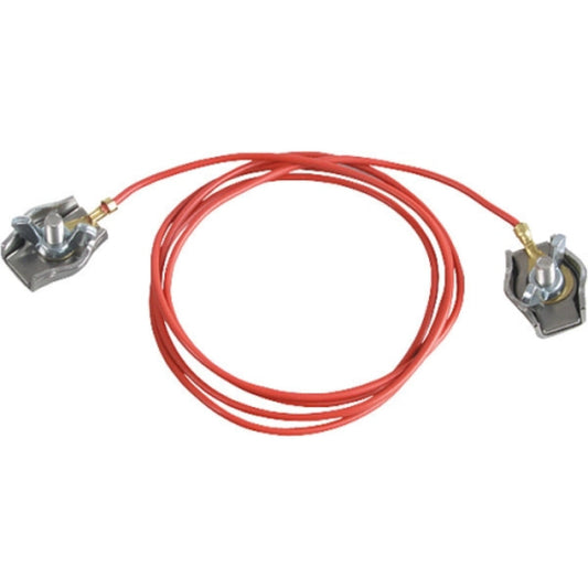 Cord verbindingskabel 2 rvs cordklemmen