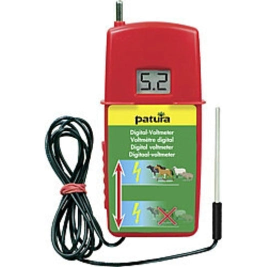 Digitaal voltmeter m. belastingweerstand