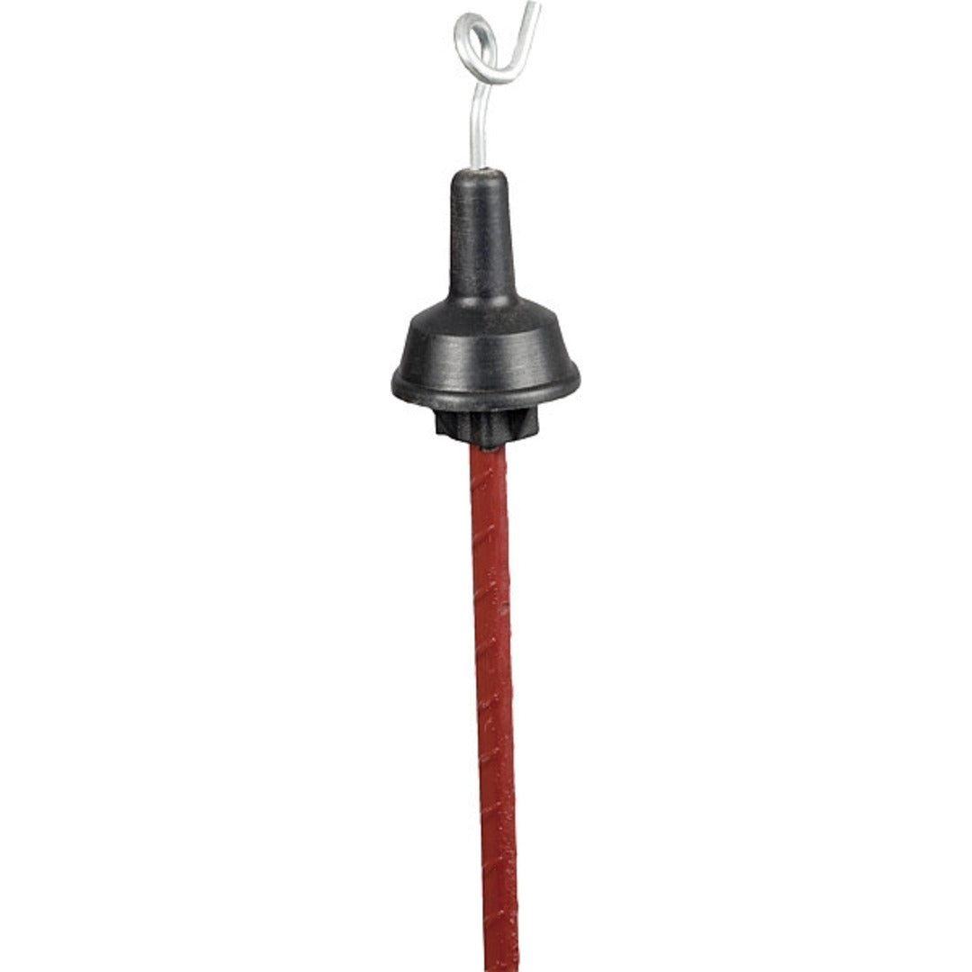 Verenstaal paal ovaal, met. oog 1,00m