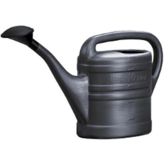 Gieter kunststof antraciet 5L met broes