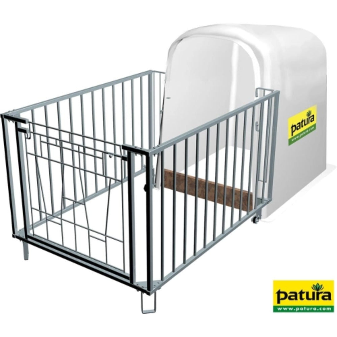 Kalverhut standaard met omheining