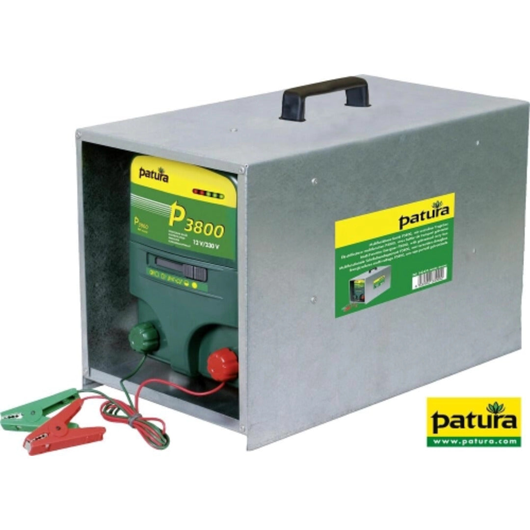 P3800, multifunctionele schrikdapparaat 230V/12V met draagbox