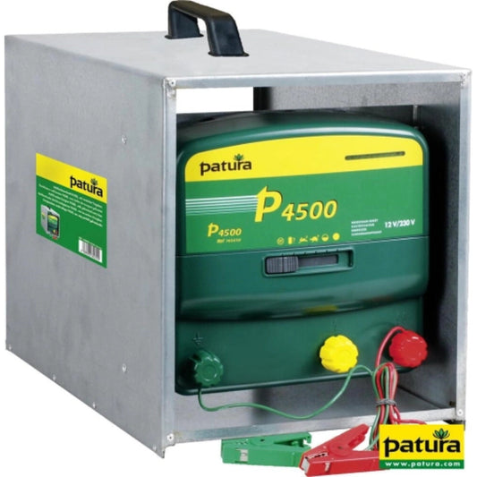P4500 Schrikdraadapparaat 230V/12V, met draagbox