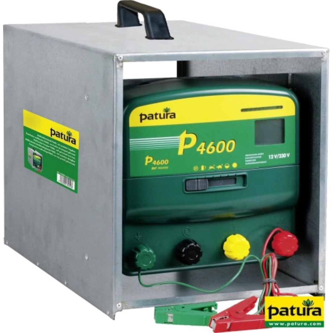 P4600 Schrikdraadapparaat 230V/12V, met draagbox
