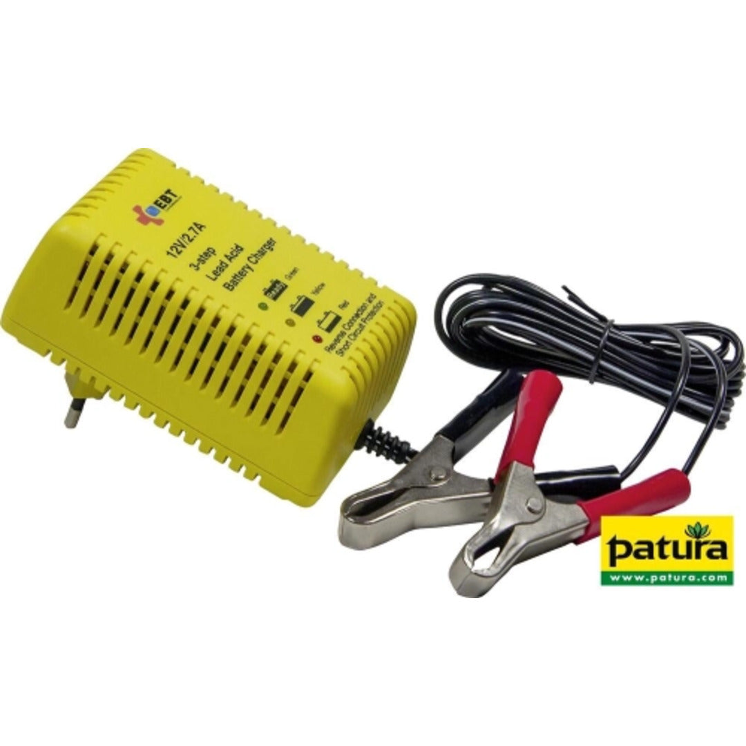 Automatische oplader 12 V / 2,7 A speciaal voor Gelakkus 32 Ah
