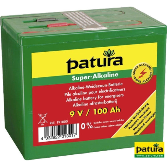 Super alkaline batterij 9V/100Ah