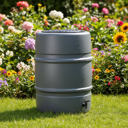 Regenton Harcostar compleet, 168-liter *ANTRACIET*