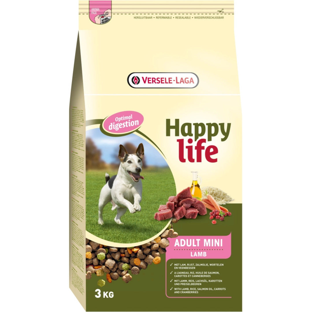 Happy life Adult Mini Lamb 3 kg