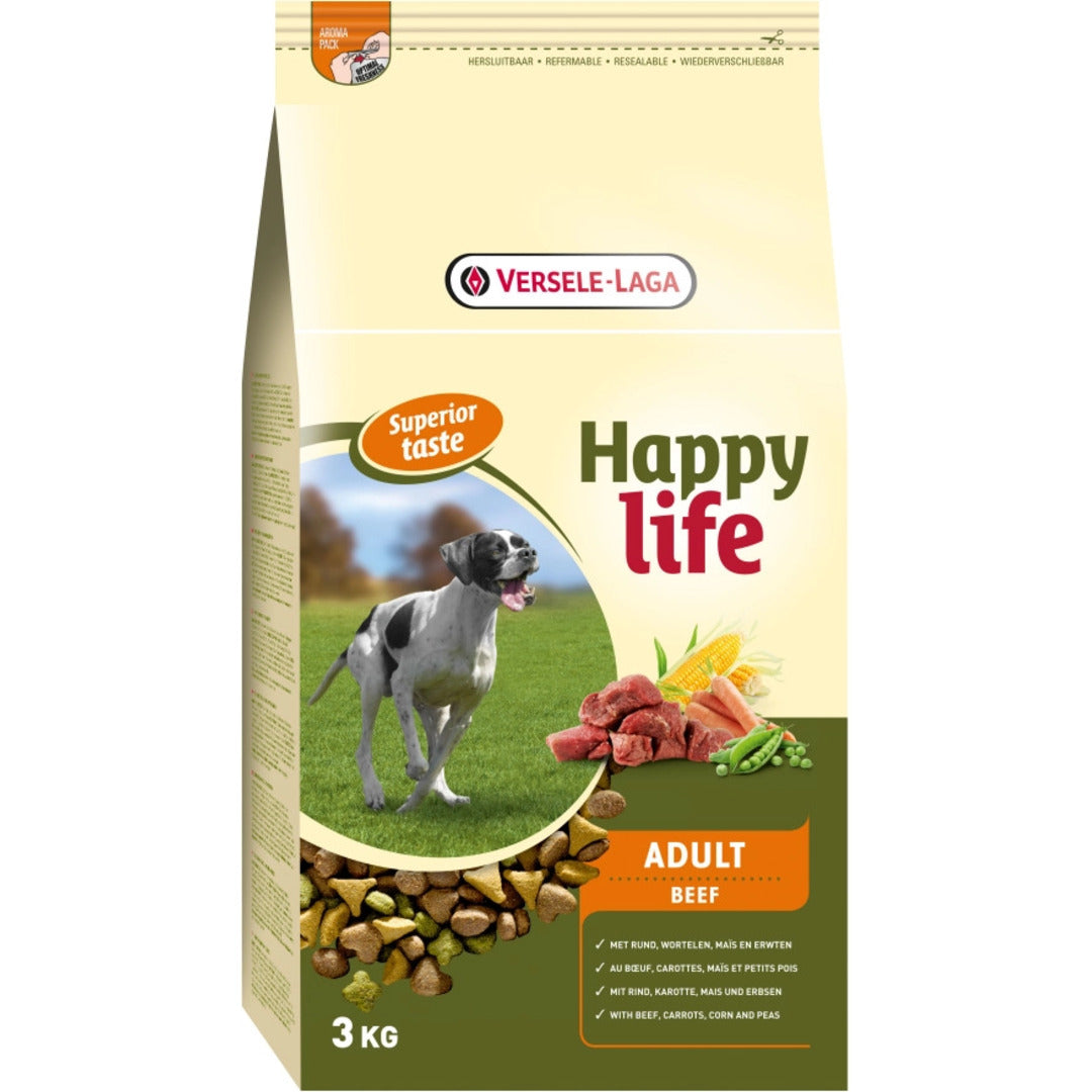 Happy life Adult Beef 3 kg