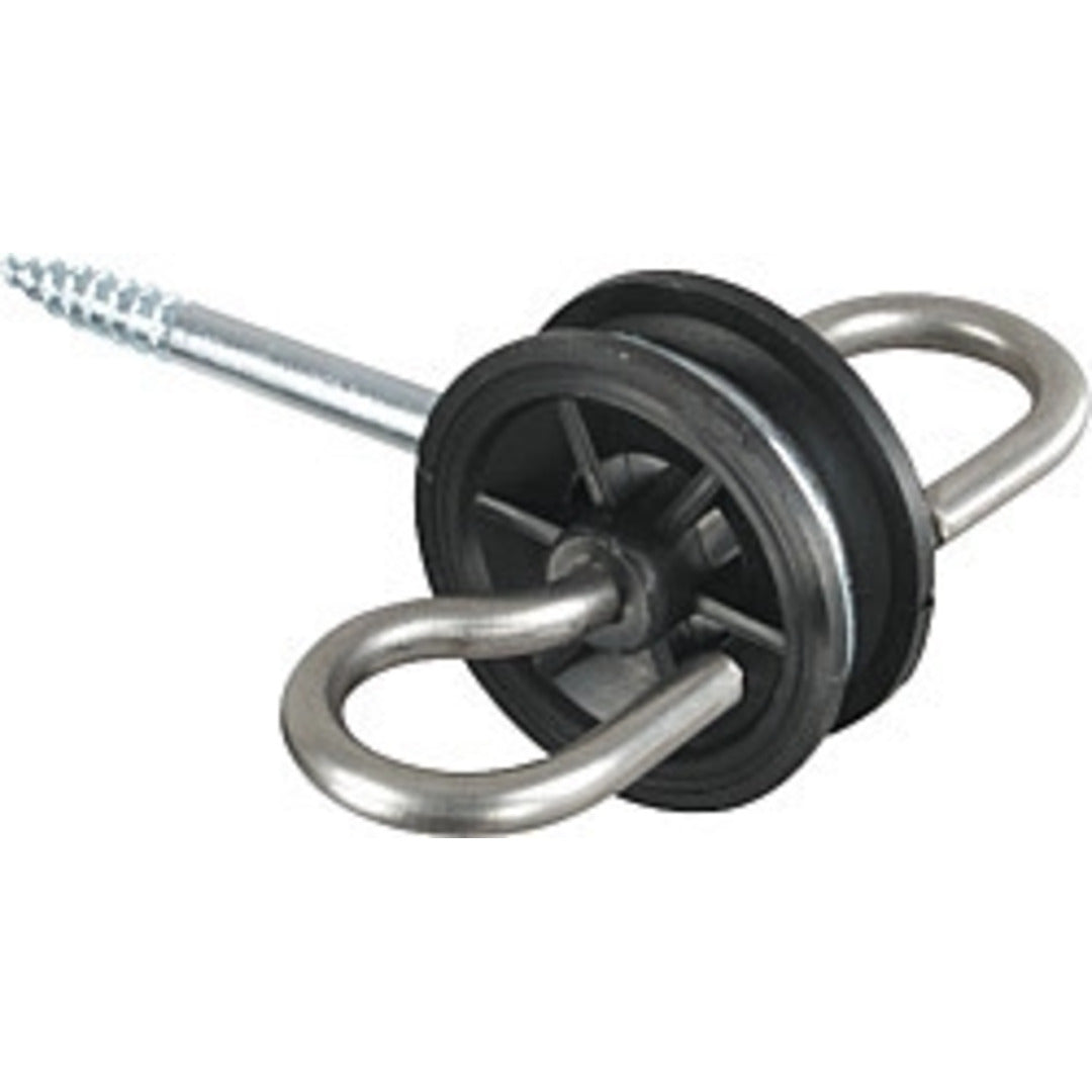 Poortgreepisolator R.V.S. (4 stuks)