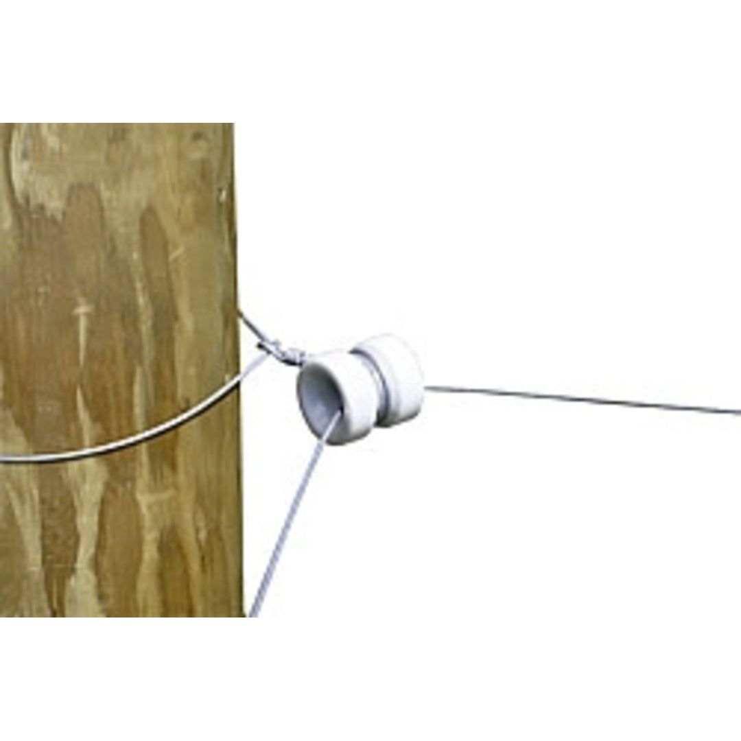 Porselein hoekisolator, rond (3 st.)