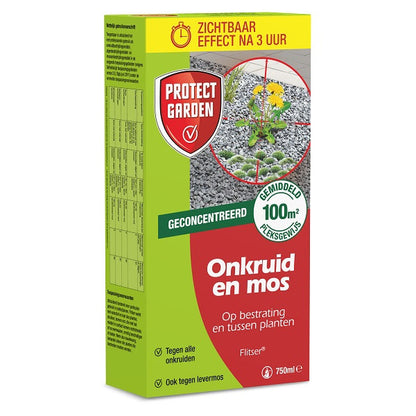 Protect Garden Flitser Onkruid- en Mosbestrijder – 750 ml