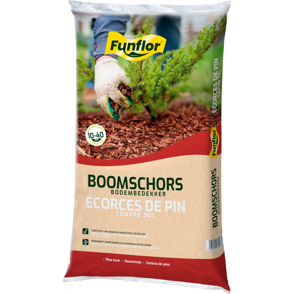 Funflor boomschors 10-40mm 40l