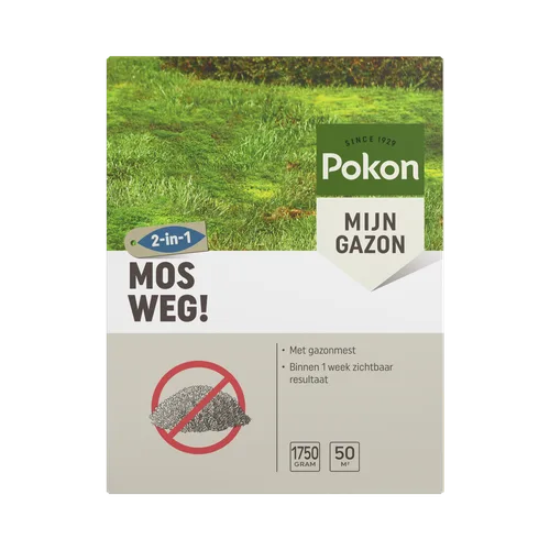 Pokon Mos Weg! Mosbestrijder met Gazonmest